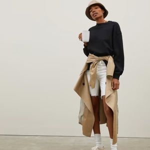 Everlane Track Oversized Crew